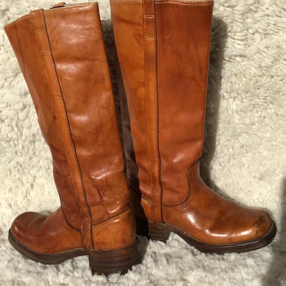 Vintage 1970's Dingo Campus Boots, size 5